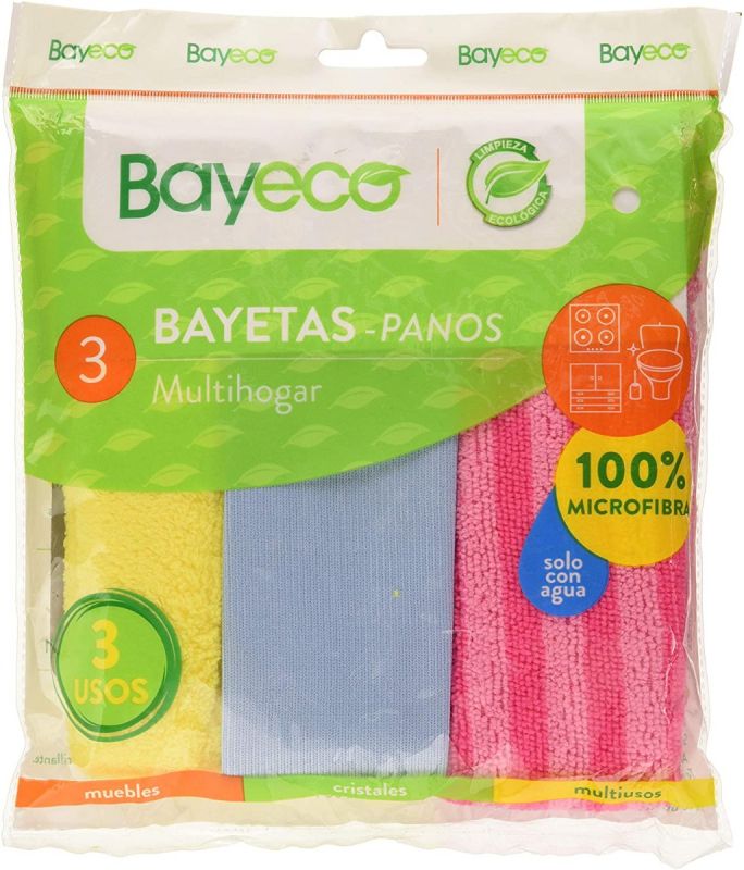 Bayetas para baños y cristales BAYECO
