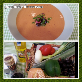 ingredientes gazpacho de cerezas